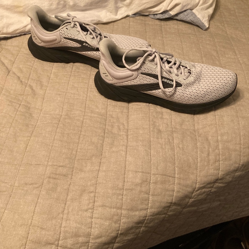 Brooks Gray Athletic Shoes